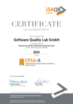 Domain-Driven Design (iSAQB CPSA-Advanced)